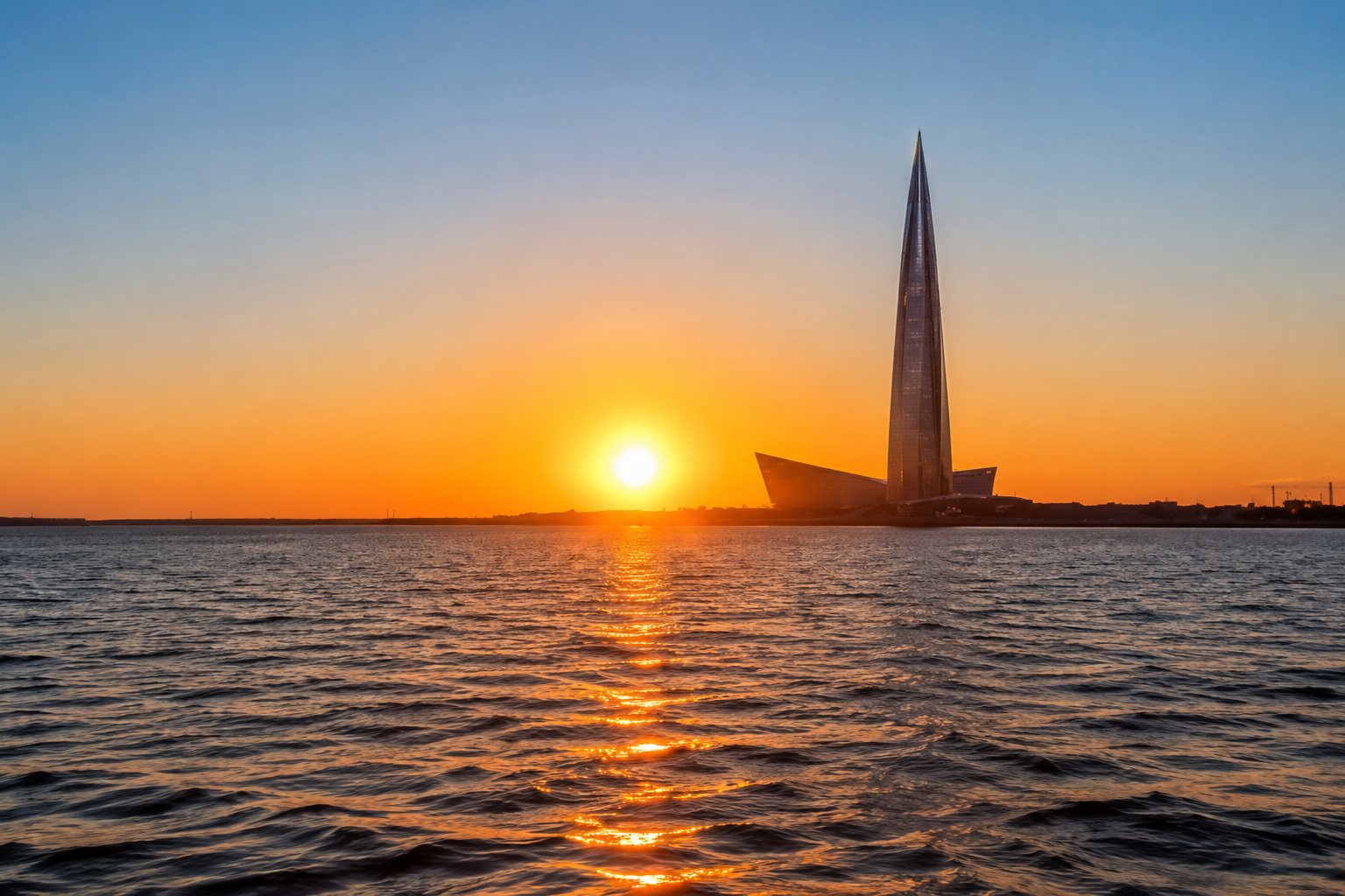 Прогулка на теплоходе «Уходим на закат в порту»
